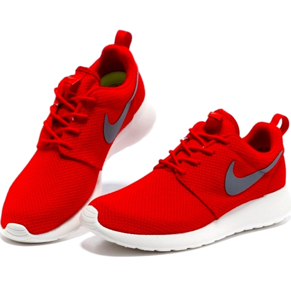 Nike Other - Nike Roshe One Red Gray New 🔥